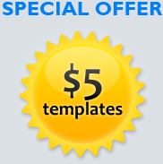 $5 osCommerce templates button